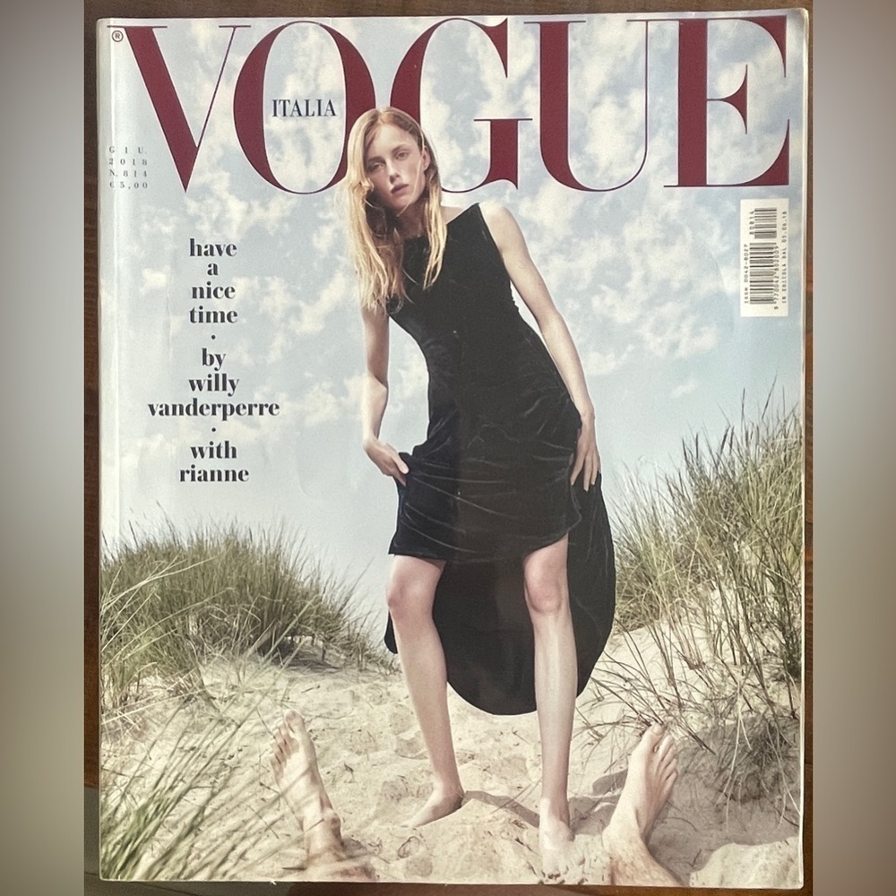 VOGUE Italia 814 July 2018 Choi Kroes Arganaraz Artemisio Goldberg Harris